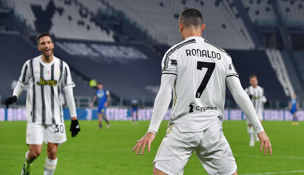 Juventus vence 4-1 al Udinese con dos goles de Cristiano Ronaldo