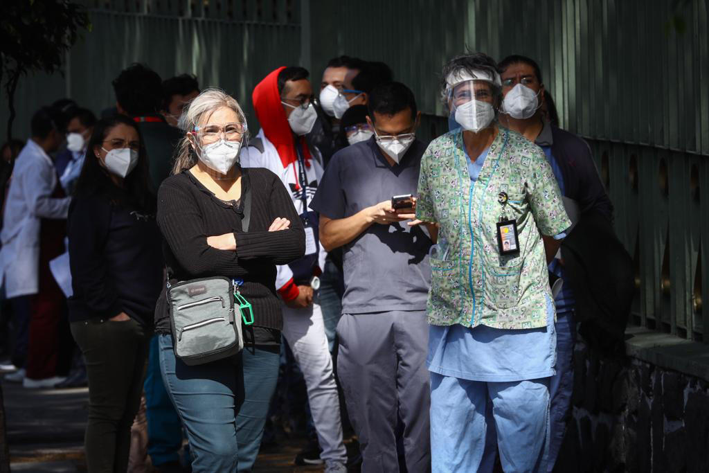 'Ya está pasando lo peor' de la pandemia, asegura AMLO