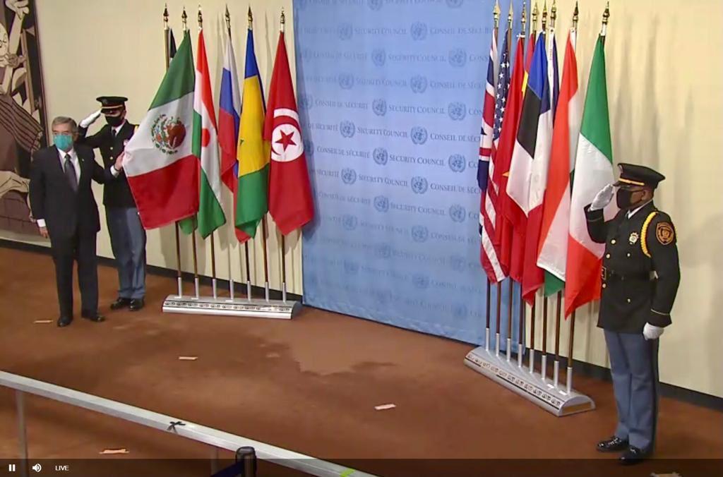 Por quinta ocasión, México ingresa al Consejo de Seguridad de la ONU
