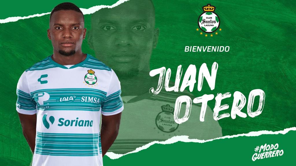 Santos anuncia el fichaje del extremo colombiano Juan Otero