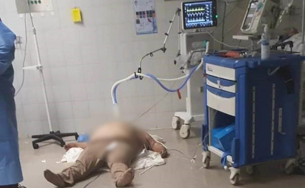 VIRAL: La verdad tras la foto de un paciente tirado en hospital de la CDMX