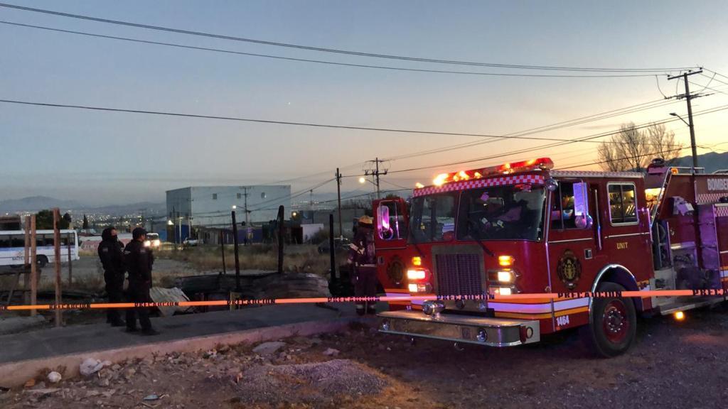 Localizan persona calcinada tras incendio en Saltillo