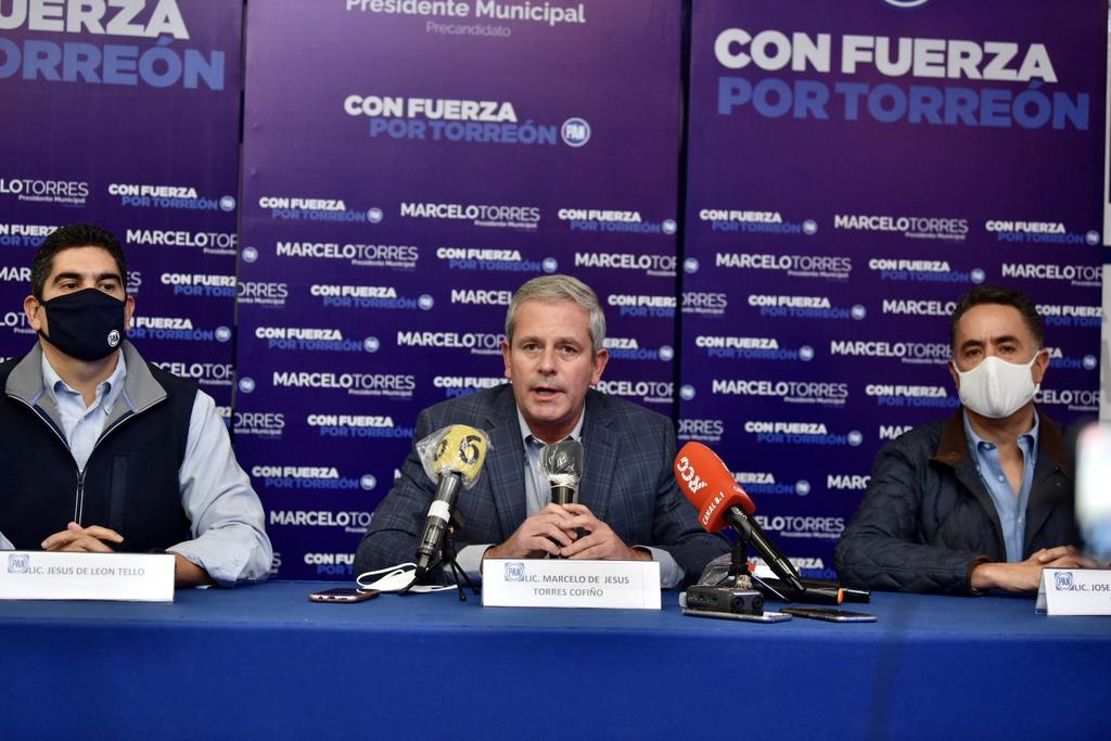 Se registra Marcelo Torres como precandidato del PAN a alcaldía de Torreón