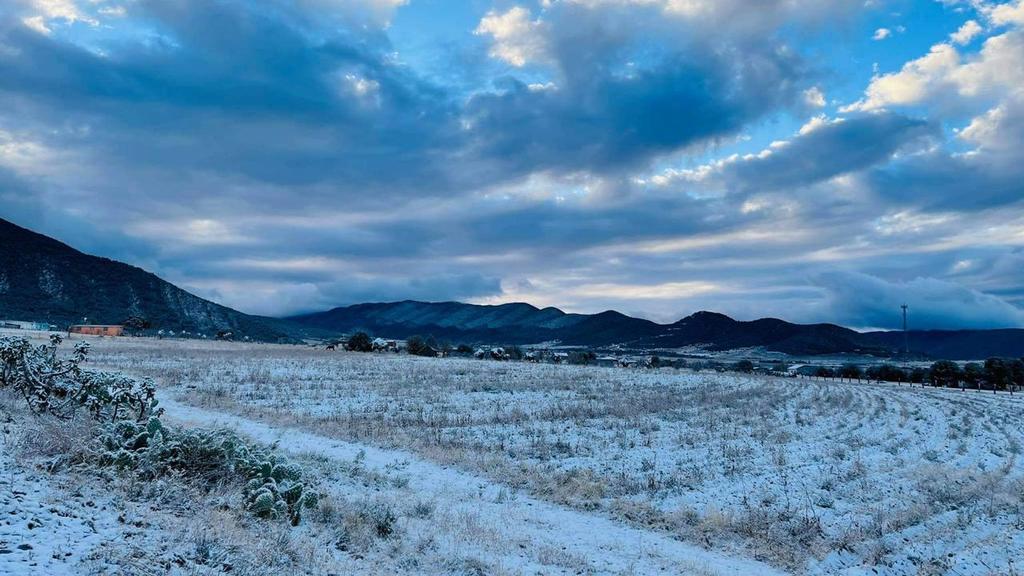 Pronostican nuevas heladas para zonas montañosas de Coahuila