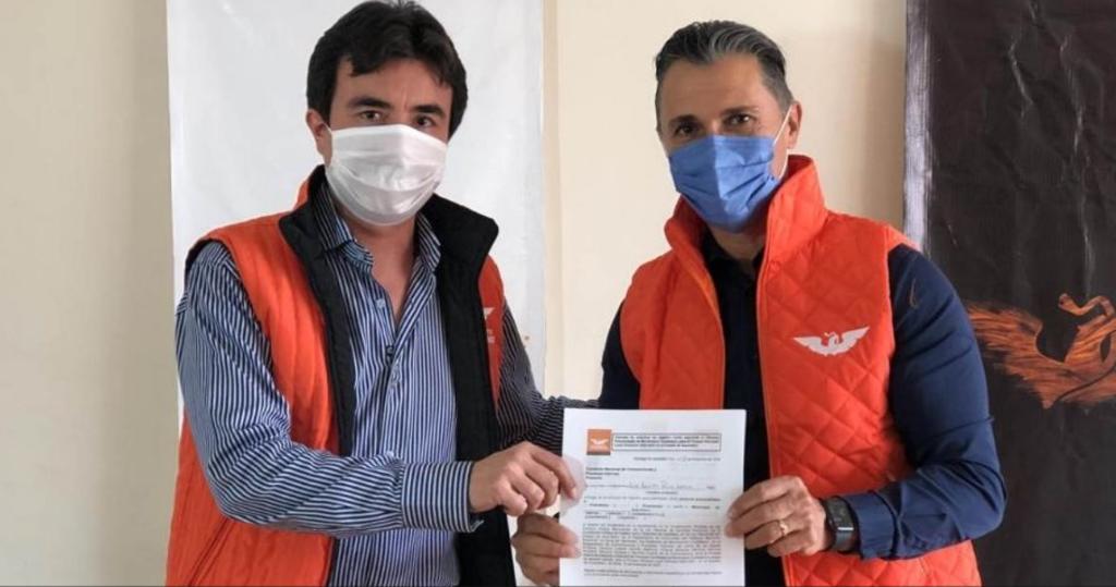 Por segunda vez, Adolfo Ríos se registra para contender por Querétaro