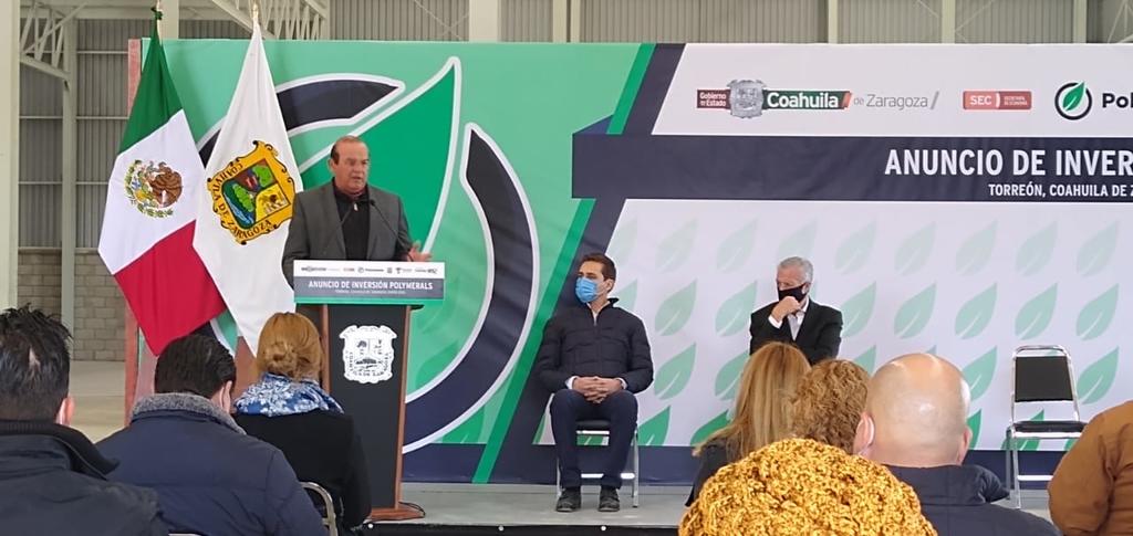 Anuncian en Torreón inversión de 250 mdp de Polymerals
