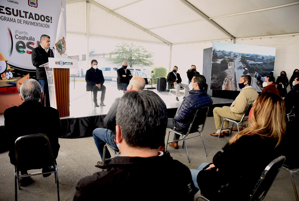 Entregan proyectos de pavimentación en Torreón por más de 55 mdp