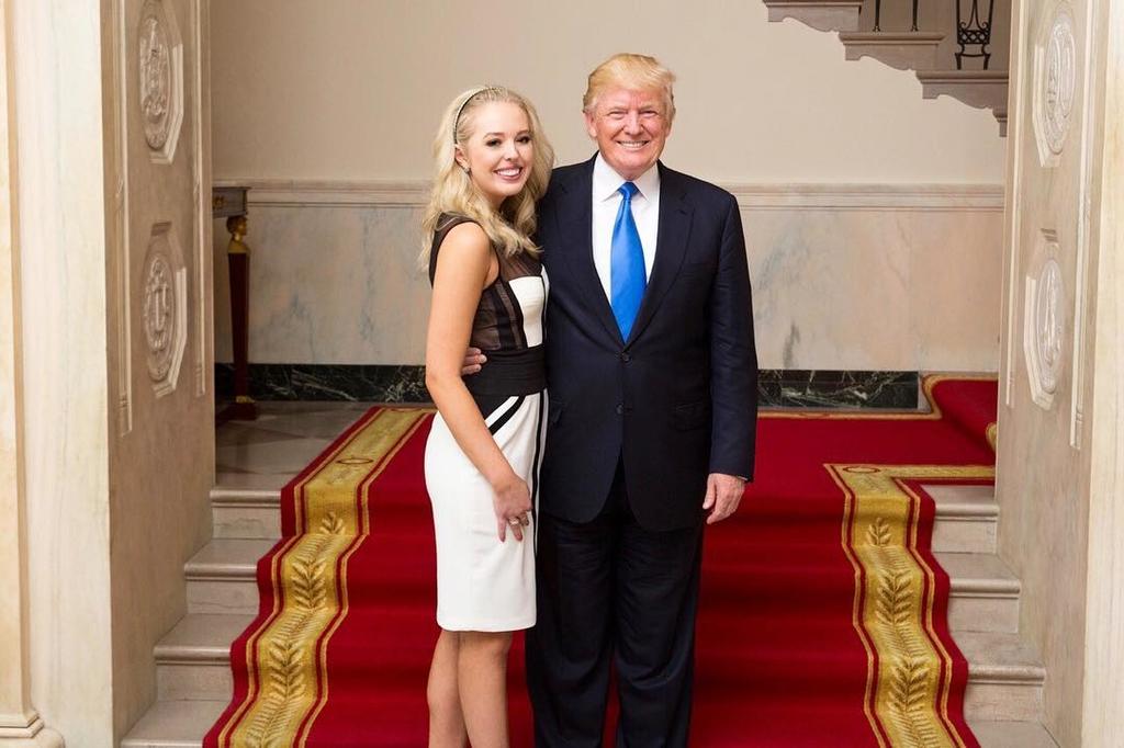 Tiffany Trump anuncia matrimonio en su último día en la Casa Blanca