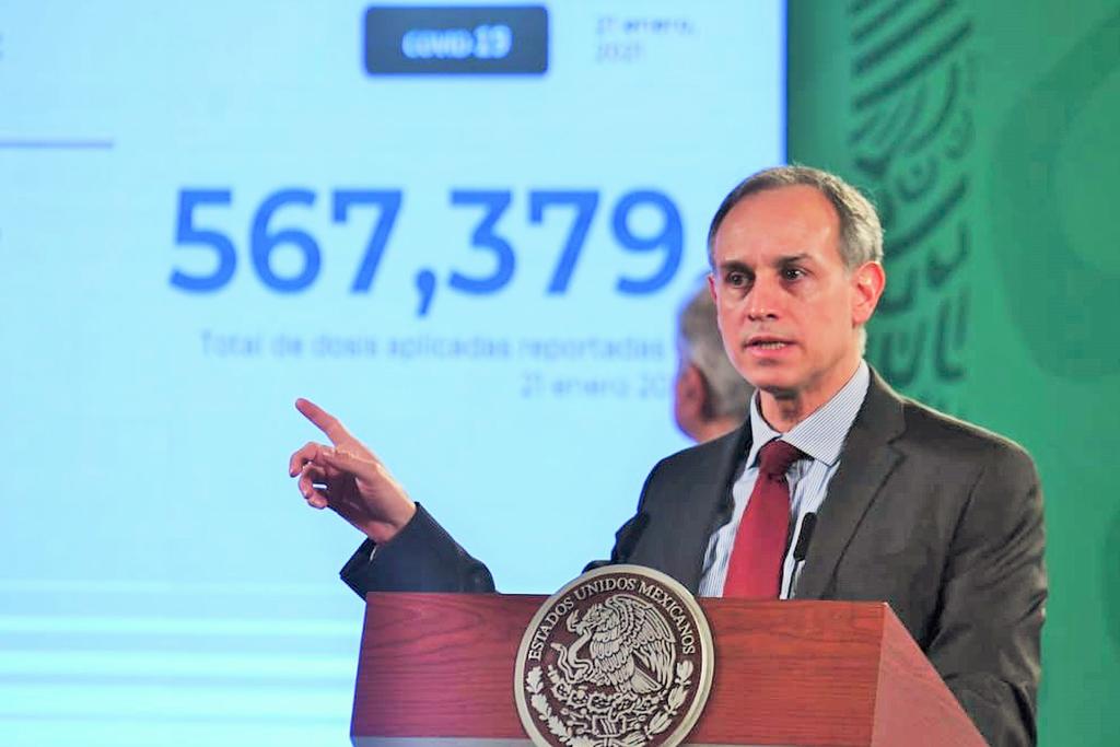Aplican 567 mil 379 vacunas en México; solo hay 34 reacciones graves