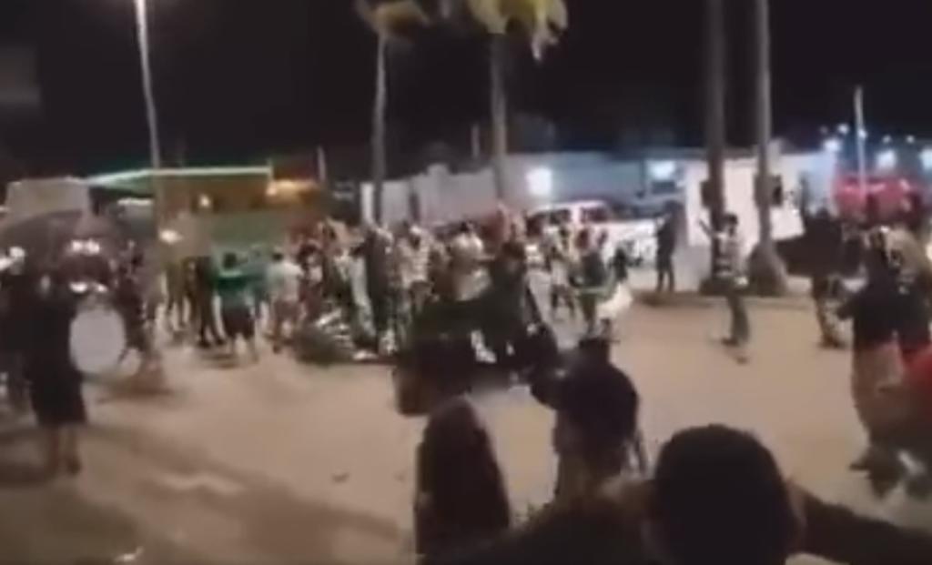 VIRAL: Aficionados al Santos Laguna protagonizan pelea en Mazatlán