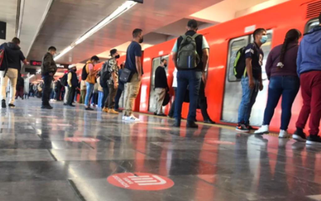 Sin empujones, el reinicio de actividades en metro Pantitlán