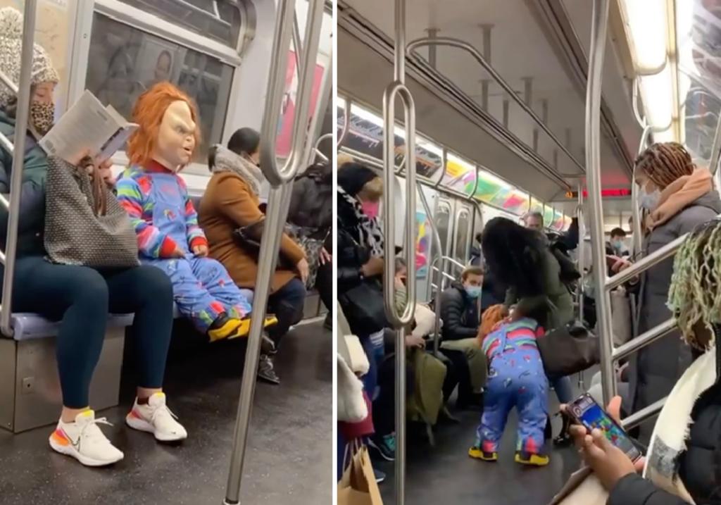 Video viral de ‘Chucky’ atacando a una mujer fue un ‘experimento social’
