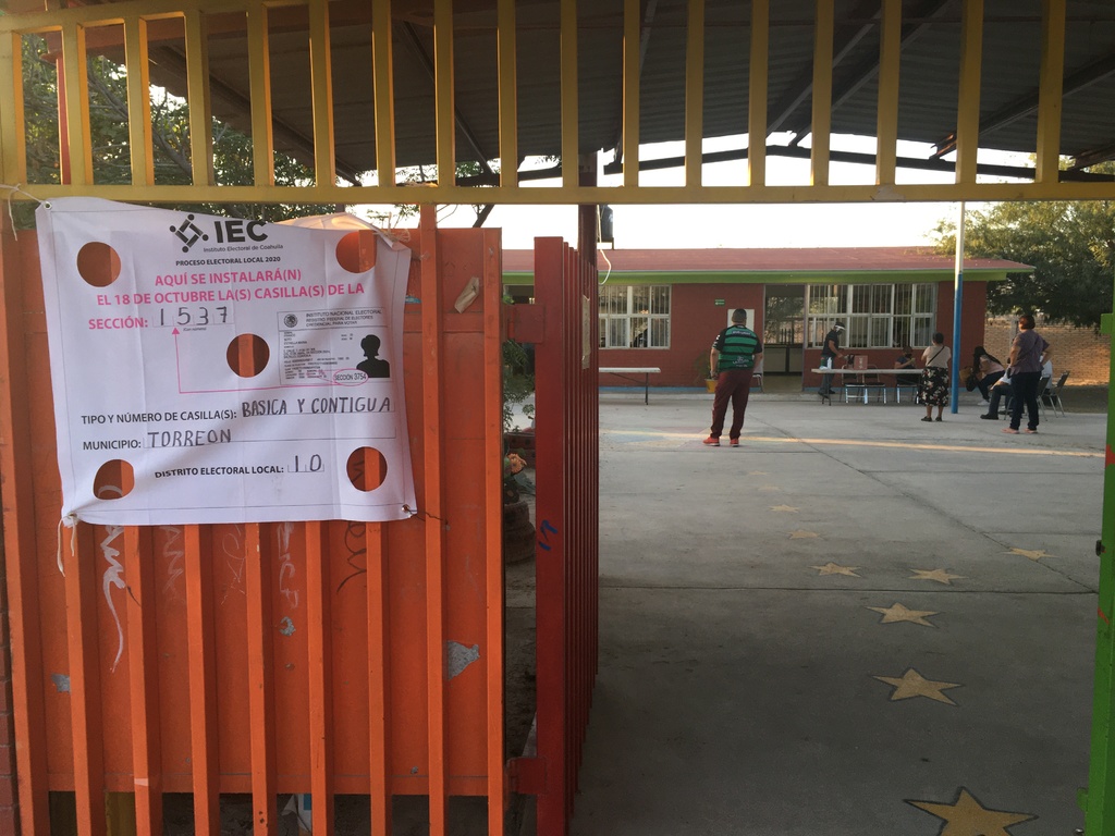 Más de mil escuelas en Coahuila serán reabiertas para elecciones