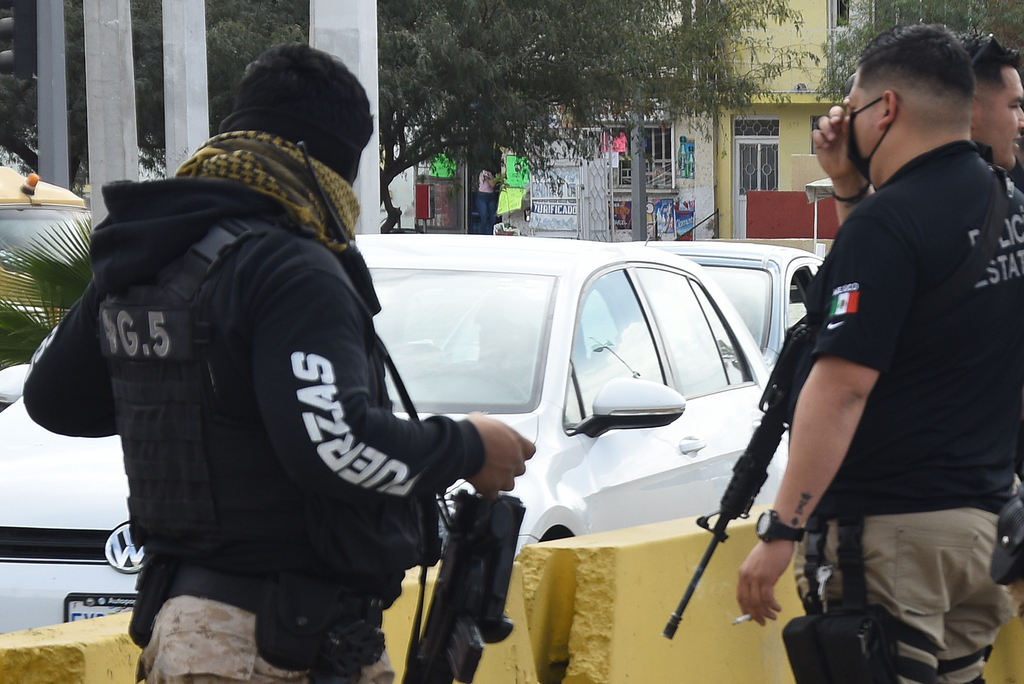Atacan a agentes de las Fuerzas de Seguridad del Estado de Coahuila