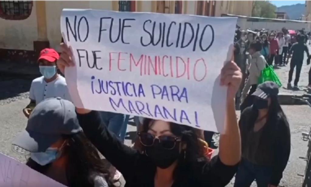 Marchan tras feminicidio de Mariana de Lourdes, egresada de Medicina, en Chiapas
