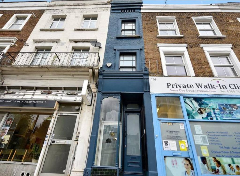 La casa ‘más delgada’ de Londres es puesta en venta