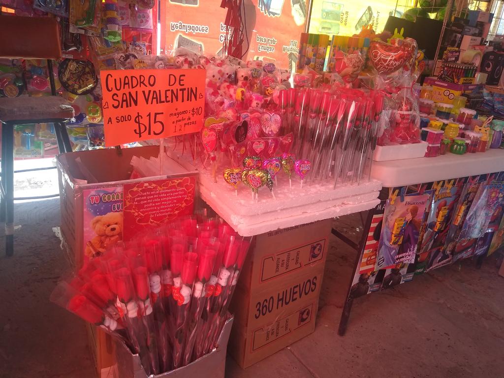 Comerciantes de Madero registran poco 'movimiento' en ventas de San Valentín