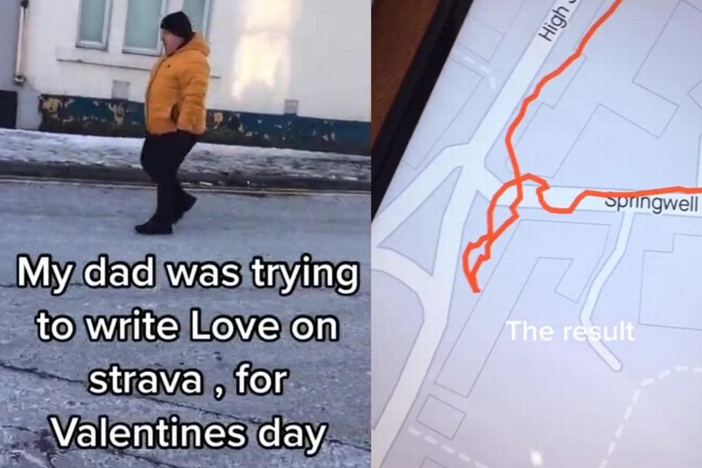 Fallido intento de ‘mapear’ un mensaje de San Valentín se hace viral