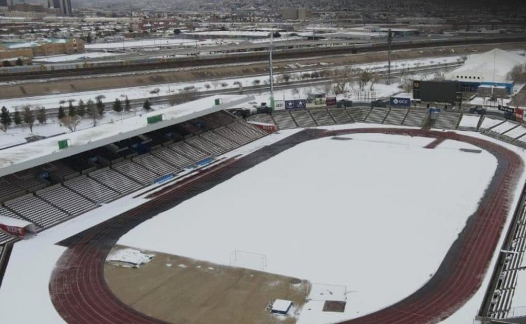 Nevada en México cubre de blanco los estadios de futbol