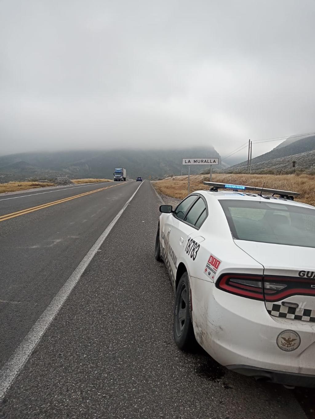 Guardia Nacional cerró la carretera 57 de Piedras Negras hasta Saltillo