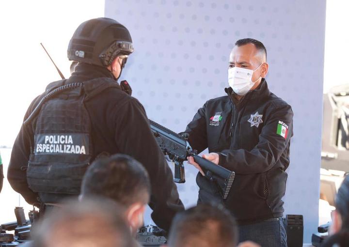 Entregan armas de grueso calibre en Coahuila