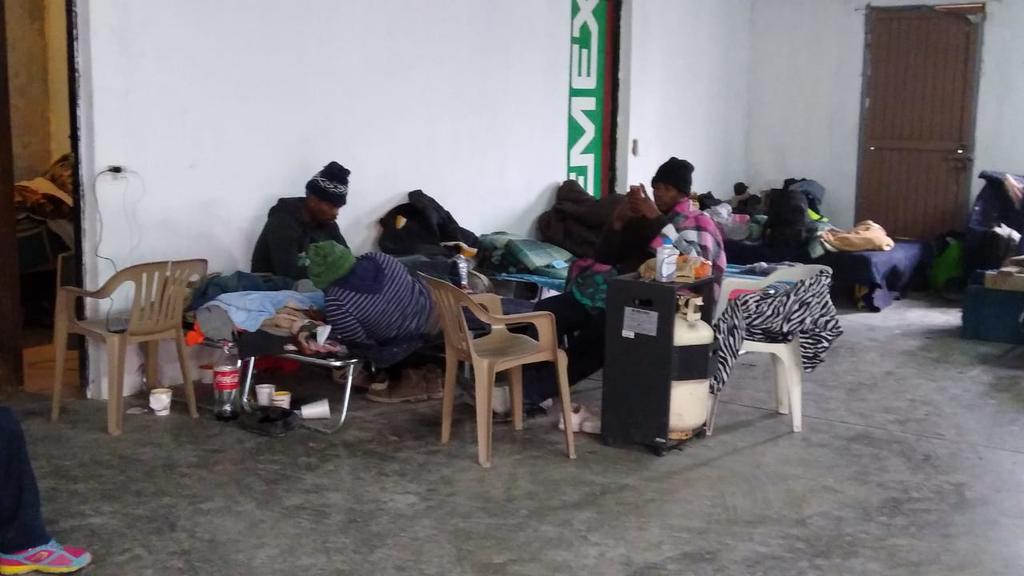 Permanecen 44 migrantes de Honduras en refugio temporal de Coahuila