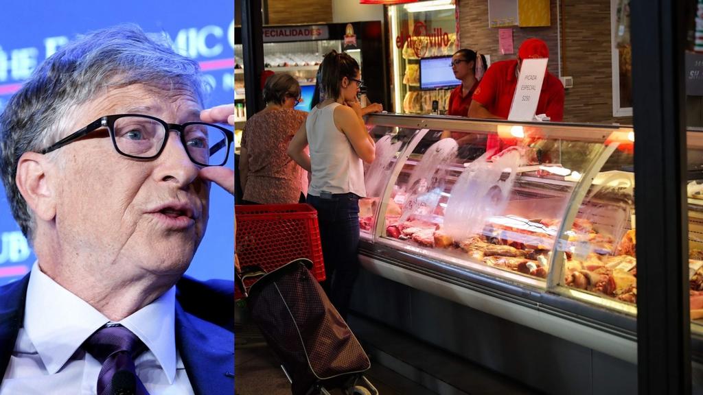 Bill Gates recibe invitación a Uruguay tras promover consumo de carne sintética,