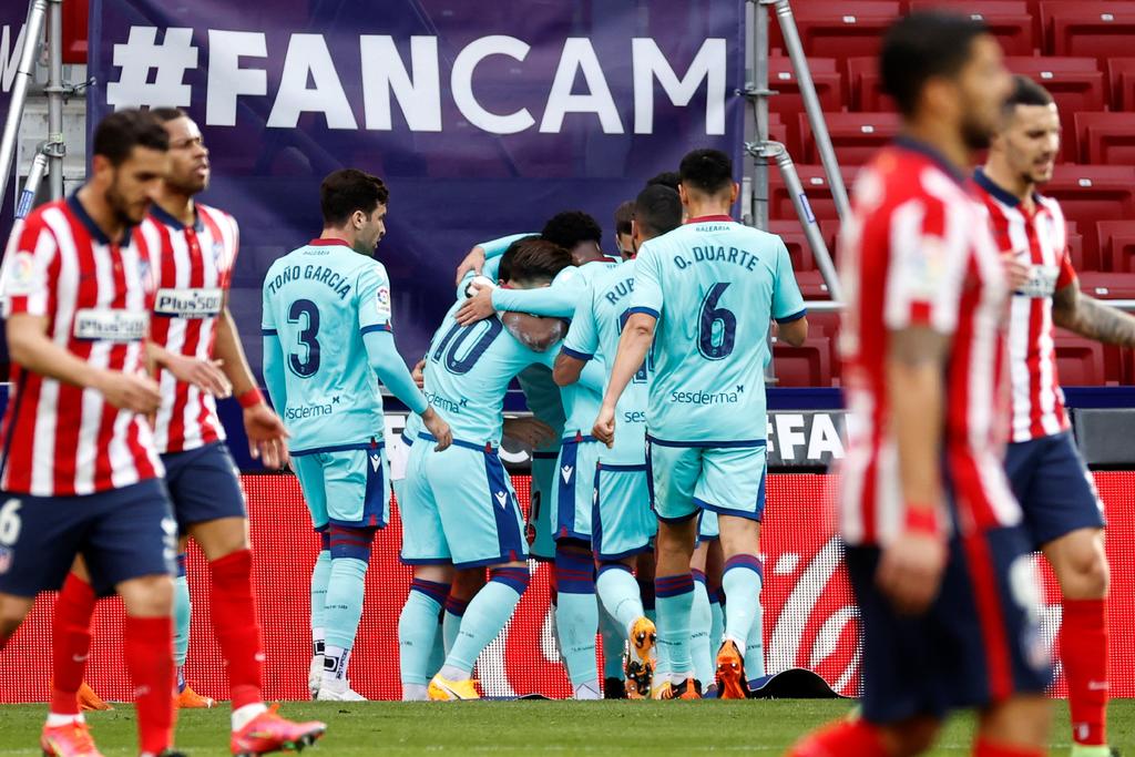 Atlético de Madrid es sorprendido por el Levante