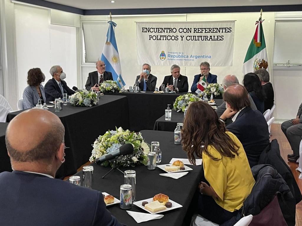 Sostiene presidente de Argentina encuentro con políticos mexicanos