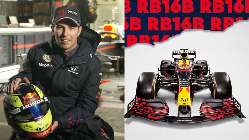 RB16B, el nuevo monoplaza de Red Bull que correrá 'Checo' Pérez en 2021