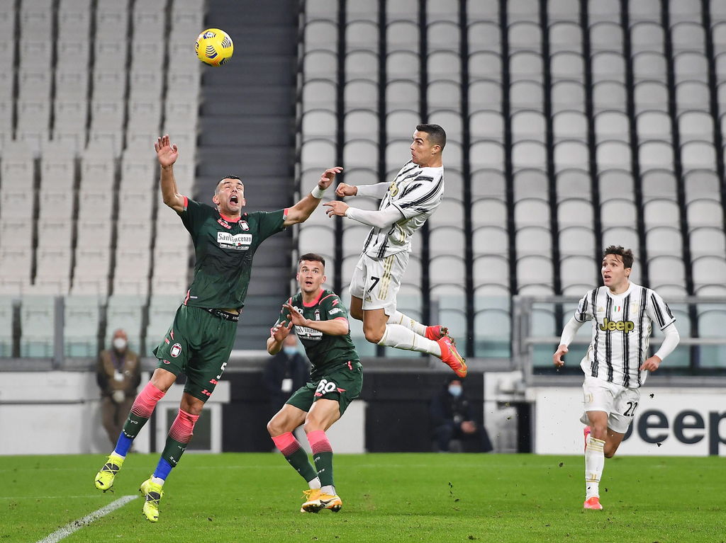 Se luce Cristiano Ronaldo en triunfo de la Juventus