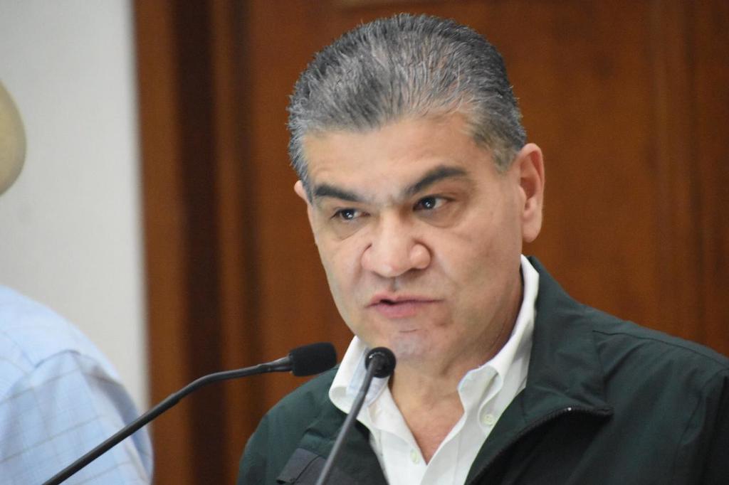 Gobernador de Coahuila envía su respaldo a García Cabeza de Vaca