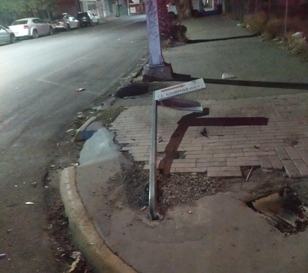 Vehículo provoca accidente en Torreón y se da a la fuga