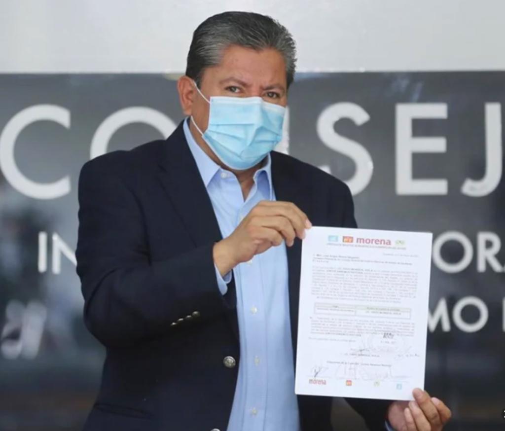 David Monreal se registra como candidato a gubernatura de Zacatecas