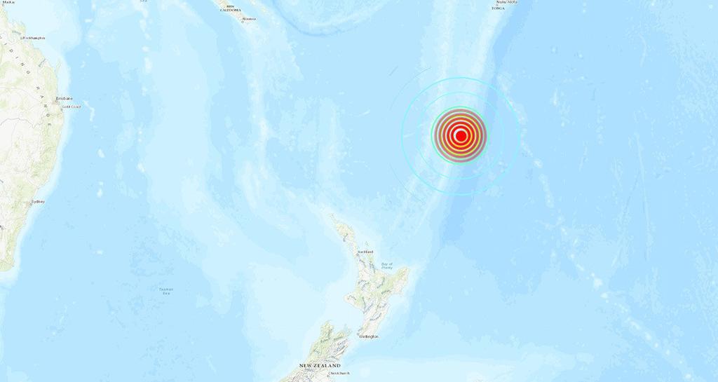 Se registra nuevo sismo en costas de Nueva Zelanda