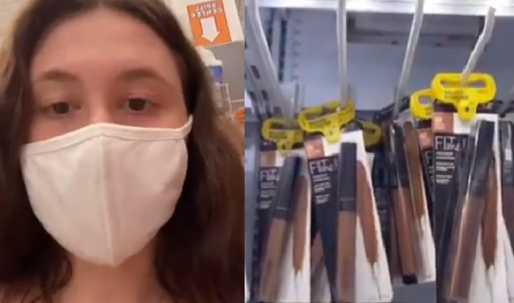 'Tiktoker' acusa a tienda comercial de racista por etiquetado de maquillaje