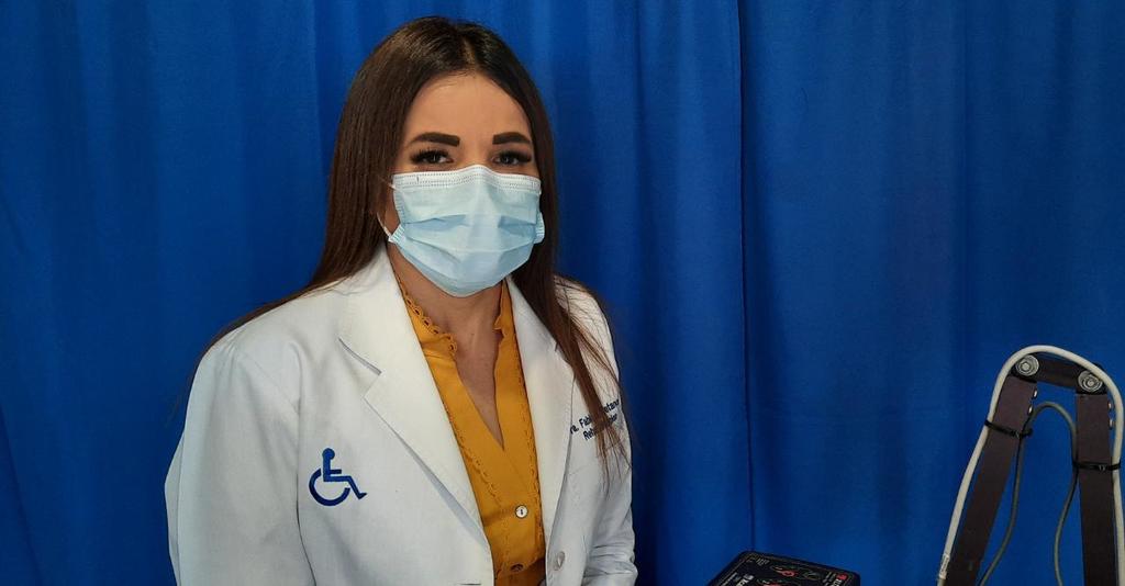 Fabiola Betancourt, pionera del equipo de médicos en la lucha contra COVID en Coahuila
