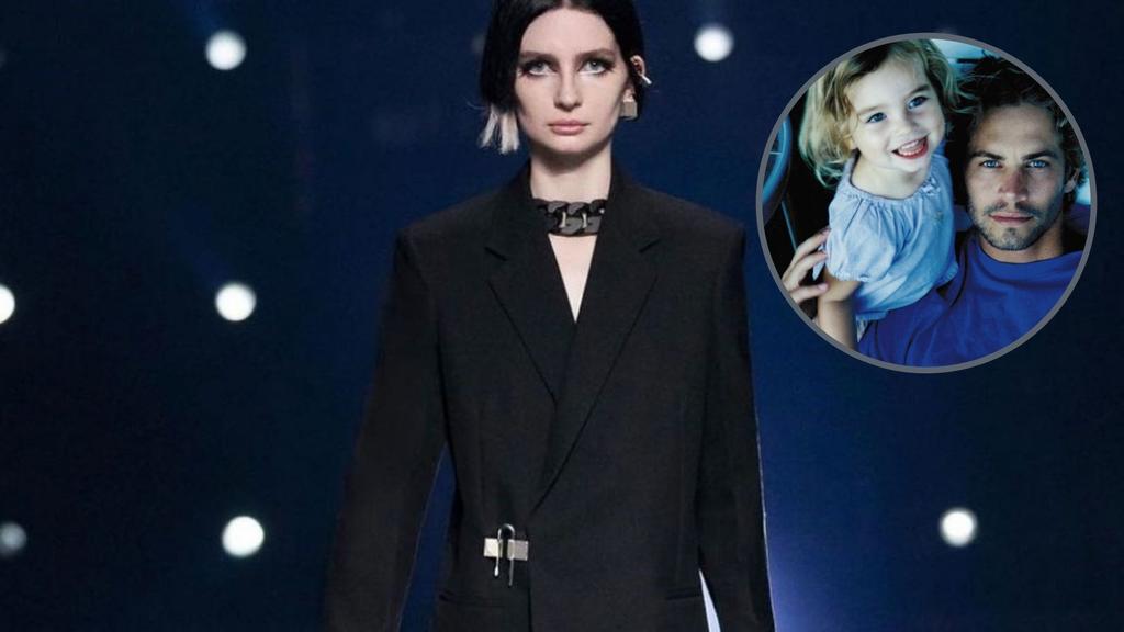 Hija de Paul Walker, Meadow, debuta como modelo de Givenchy