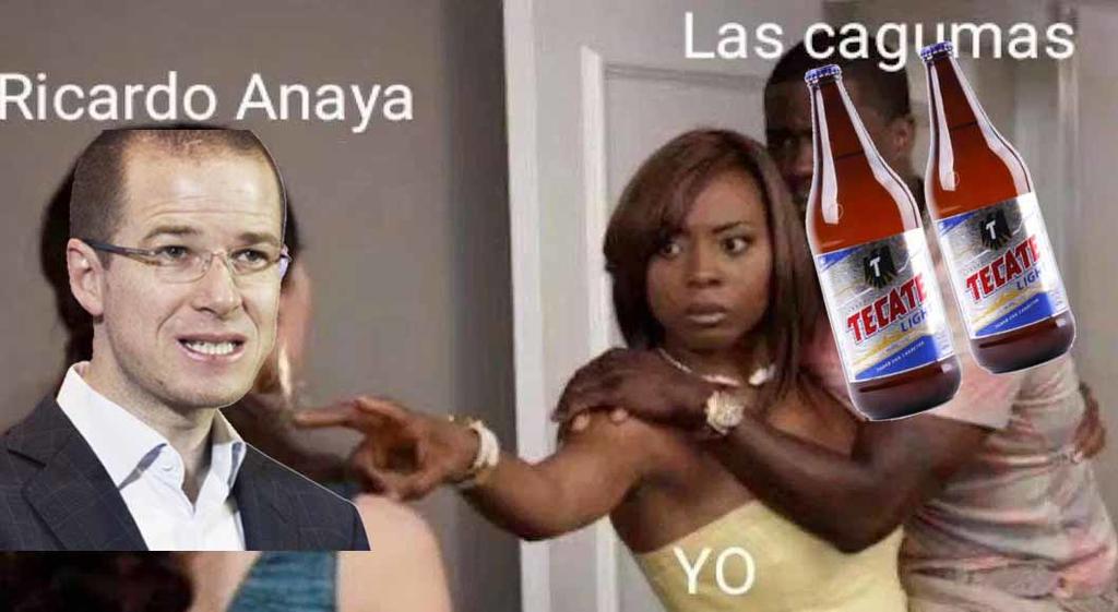 'Con las caguamas no'; tunden a Ricardo Anaya con memes