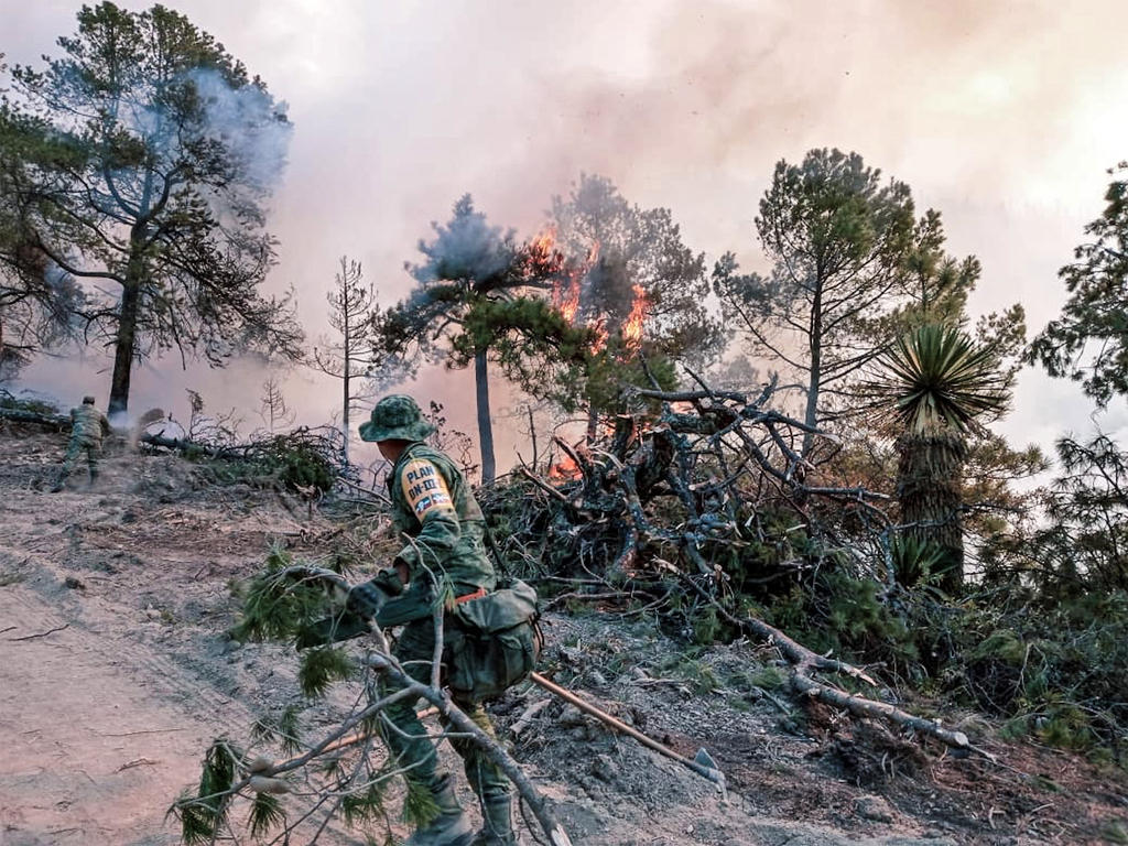 Registra Coahuila cuatro incendios en la región Sureste