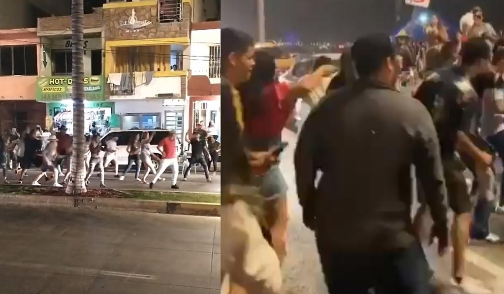 Se olvidan del COVID-19 y bailan 'Payaso de Rodeo' en Mazatlán