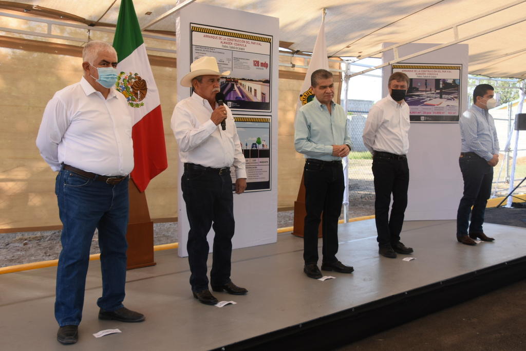 Supervisa gobernador de Coahuila inicio de par vial en Frontera