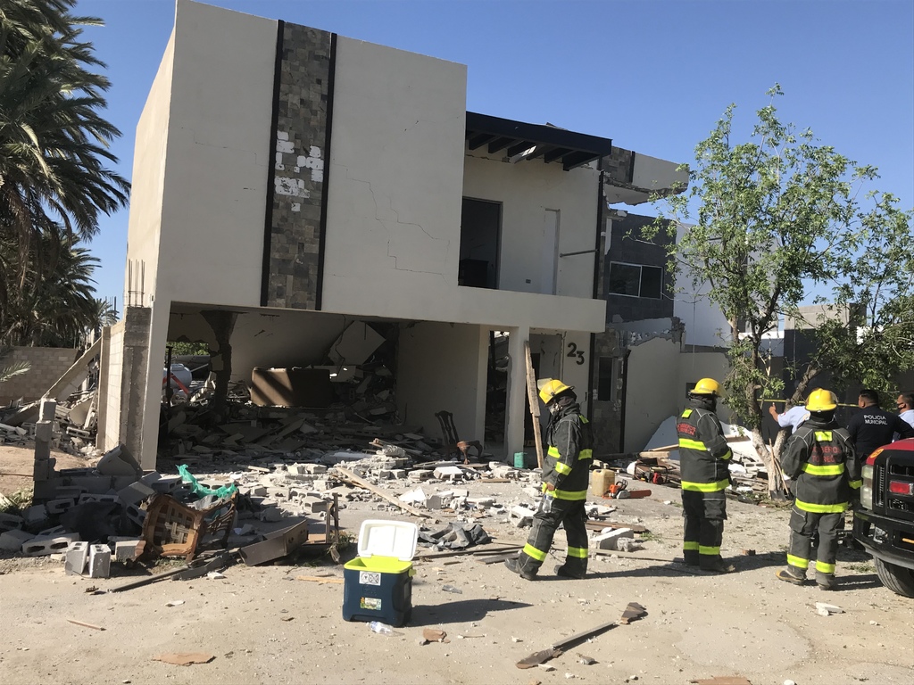 Explosión cimbra al norte de Torreón