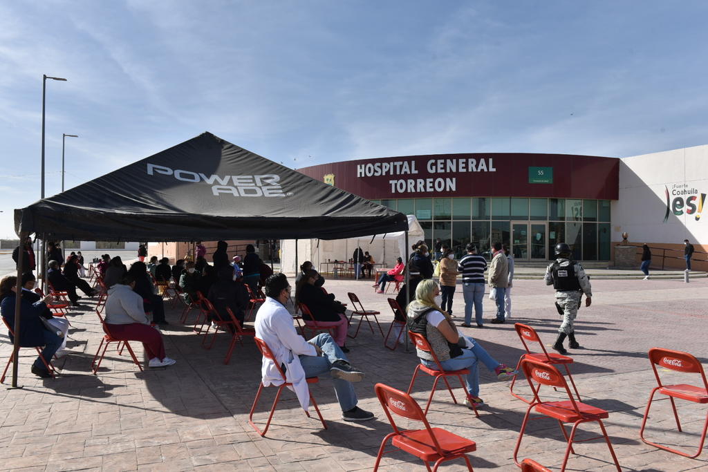 Se registra ligero aumento de pacientes COVID en HG de Torreón