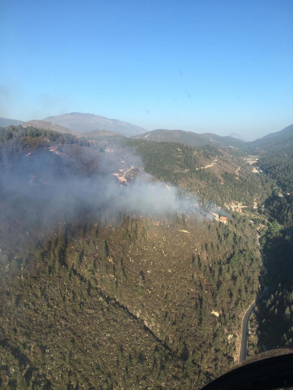 Registra tres hectáreas afectadas, nuevo incendio en Arteaga