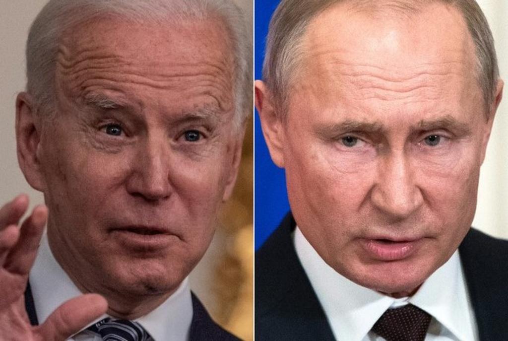 Biden sostiene llamada con Putin; propone cumbre en un tercer país