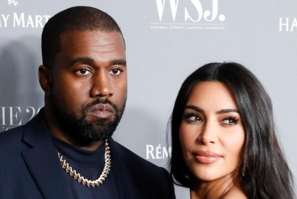 Kanye West responde la solicitud de divorcio de Kim Kardashian 