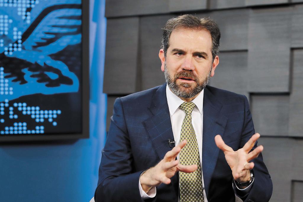 Advierte Lorenzo Córdova que 'nadie amedrenta a consejeros del INE'