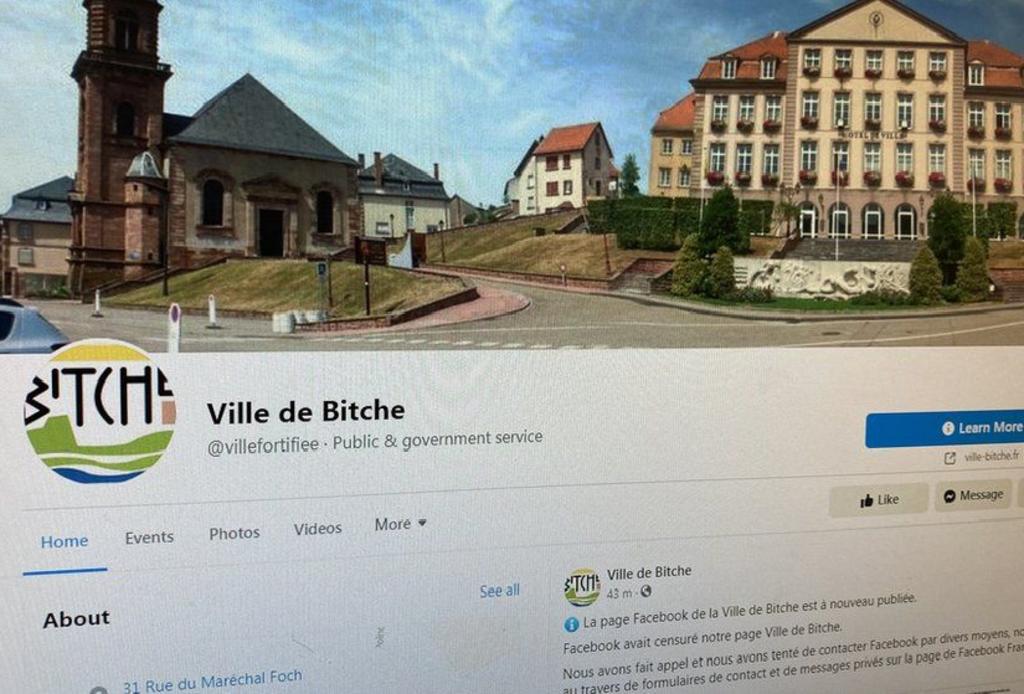Página de Facebook de ciudad francesa es eliminada porque ‘sonaba a insulto’