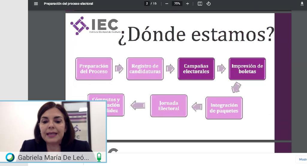 Realizará IEC cuatro debates digitales en Coahuila